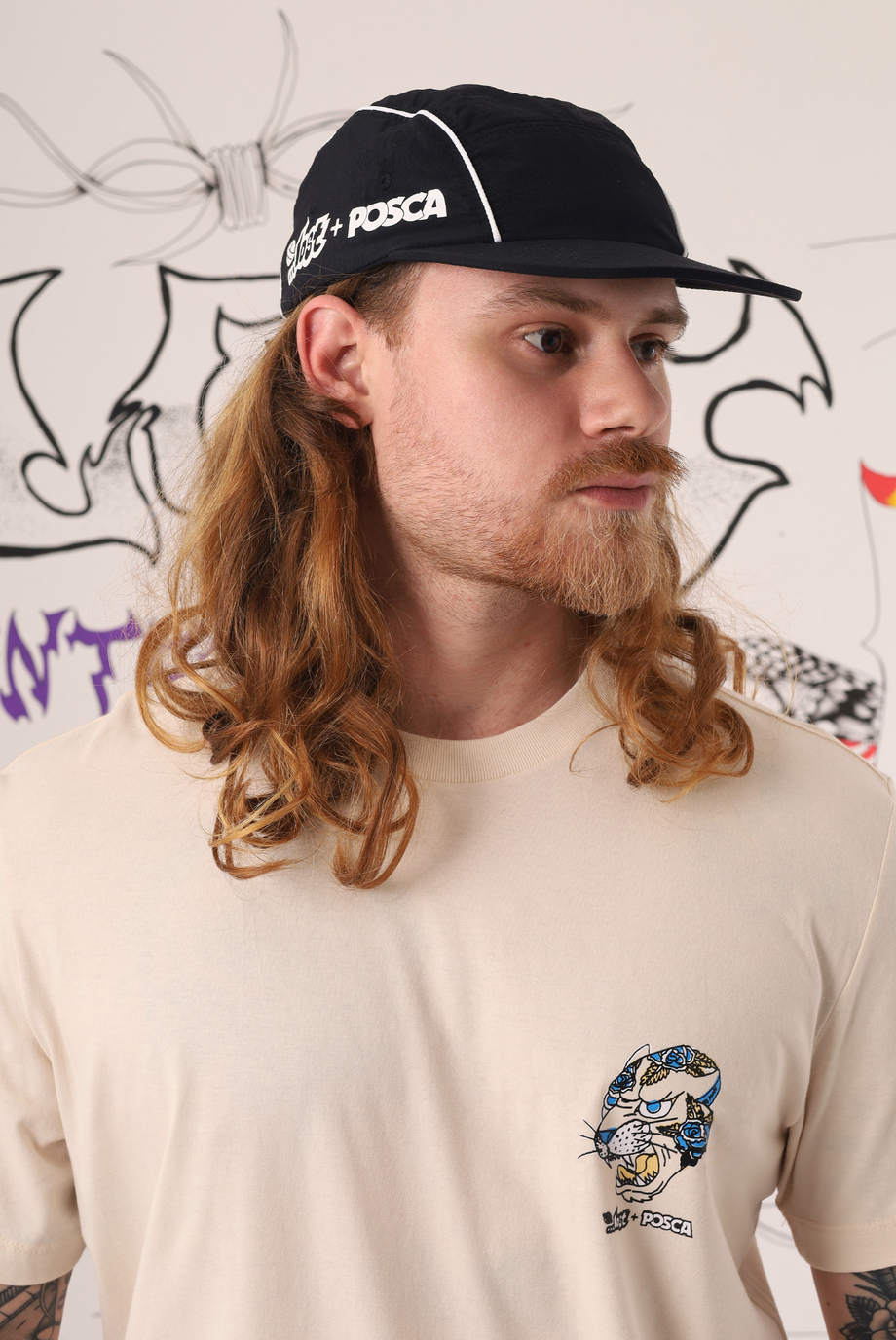 Boné 5 Panel Lost X Posca
